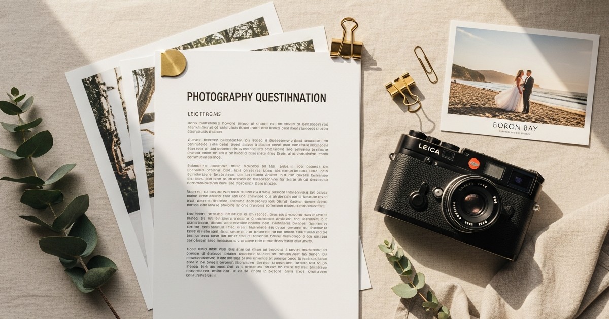 PrepFrame - Photoshoot Brief Management for Photographers